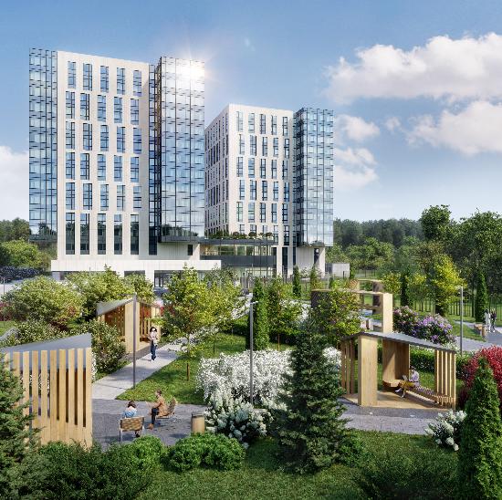 Общественная терраса лаундж